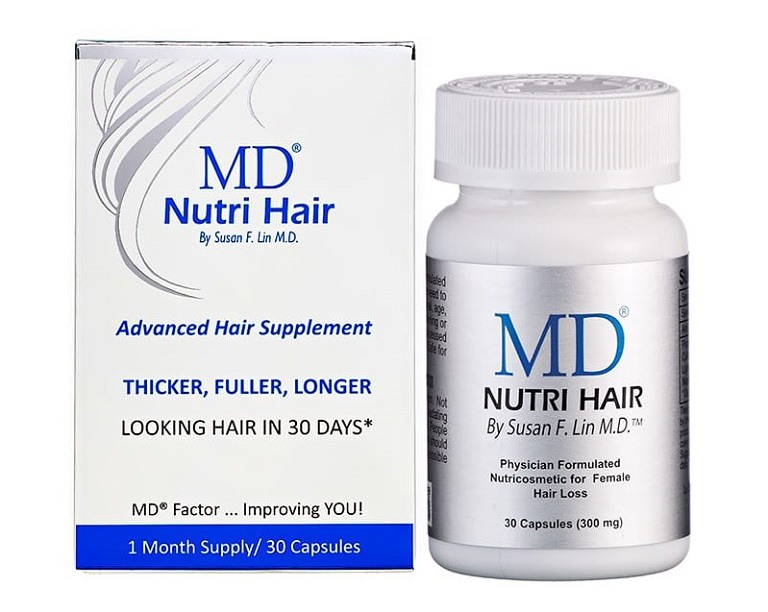 Thực phẩm bổ sung MD Nutri Hair rất được tin dùng ở Mỹ và Châu Âu