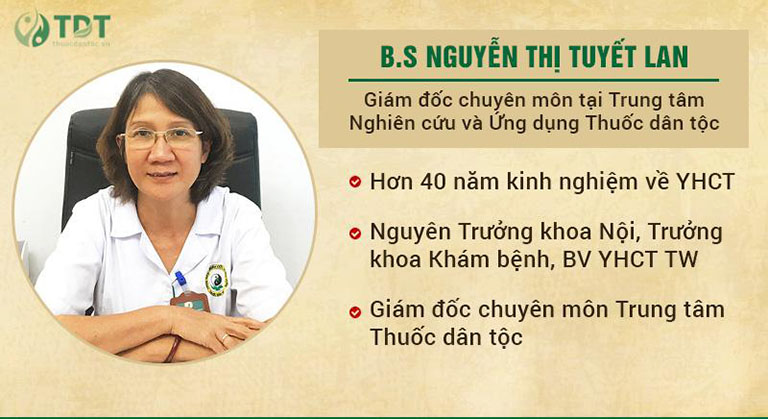 Chân dung Thạc sĩ, Bác sĩ Nguyễn Thị Tuyết Lan