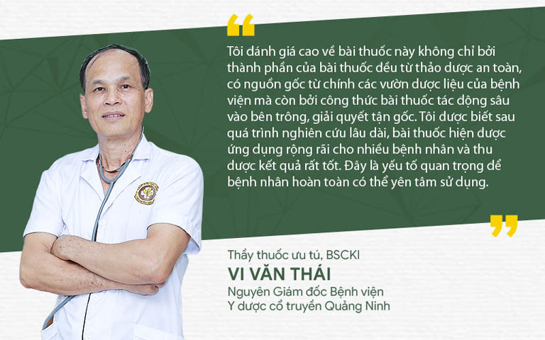 Bác sĩ Vi Văn Thái đánh giá bài thuốc Thanh Hầu Bổ Phế Thang