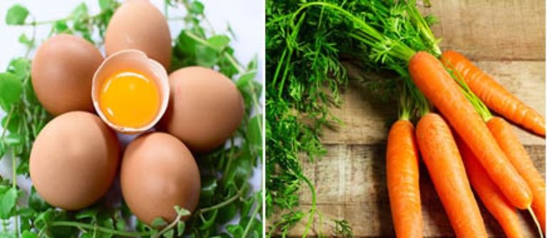 Uống sinh tố trứng gà cà rốt để cải thiện tình trạng xuât tinh sớm ở nam giới