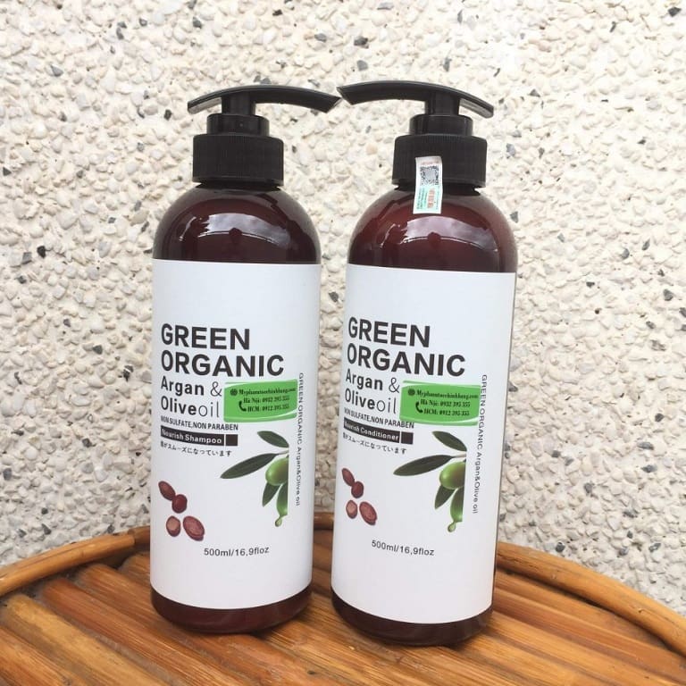 Dầu gội thảo dược Green Organic của Nhật