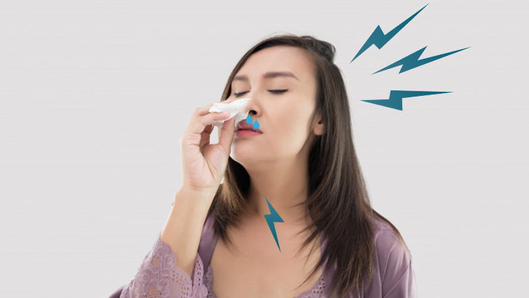 Có nhiều nguyên nhân gây đau họng sổ mũi nhức đầu