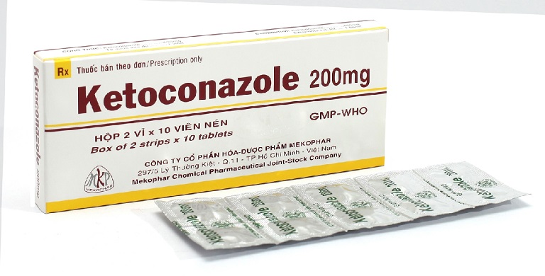 Thuốc ketoconazole đặc trị các vấn đề về nấm da