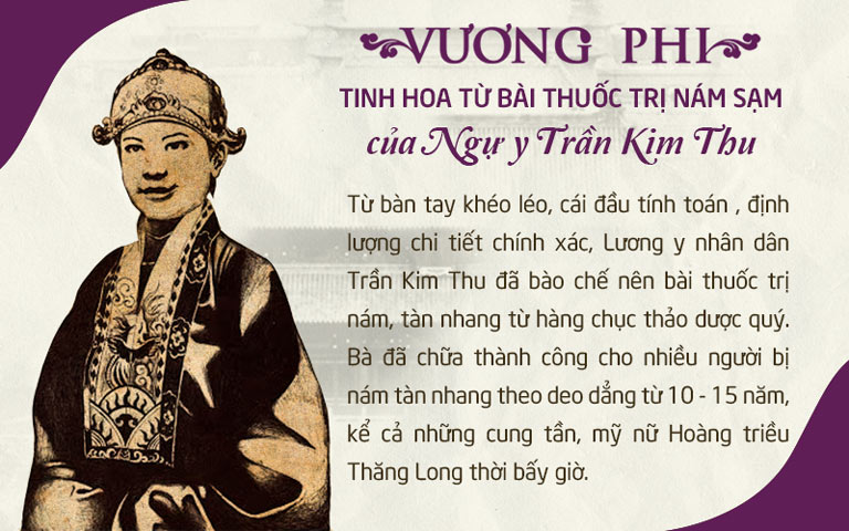Vương Phi được tạo ra dựa trên bài thuốc cổ phương “vang danh một thời” của Ngự y Trần Kim Thu