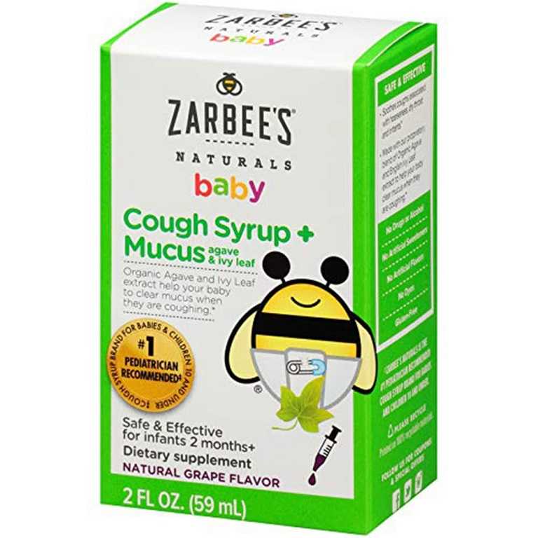 Zarbee’s Baby Cough lành tính với trẻ, đặc biệt là trẻ từ 2 tháng tuổi