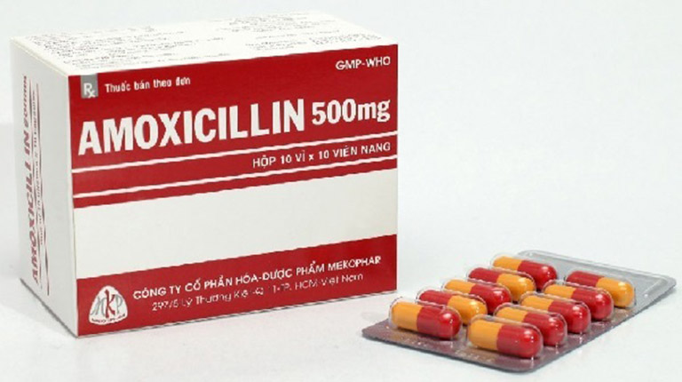 Thuốc chữa viêm amidan amoxicilin là nhóm thuốc kháng sinh phổ biến để điều trị viêm amidan