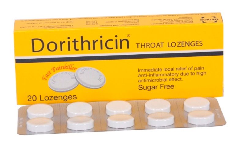 Dorithricin giúp giảm nhanh các triệu chứng viêm họng