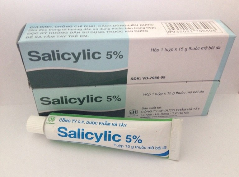 Thuốc Acid Salicylic giúp loại bỏ tế bào sừng, giảm đau, chống viêm hiệu quả
