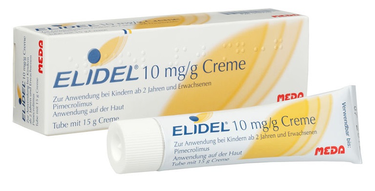 Thuốc Elidel giúp làm chậm quá trình hình thành tế bào sừng, ngăn cản triệu chứng bệnh