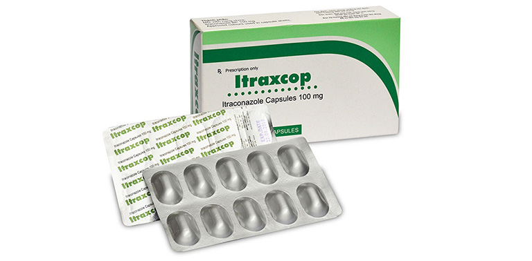 Thuốc uống trị hắc lào Itraxcop