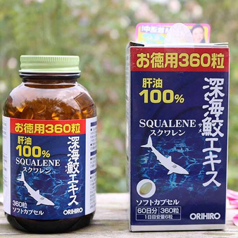 thuốc trị thoát vị đĩa đệm của Nhật Squalene Orihiro