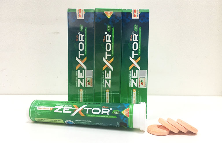 Viên sủi Zextor là sản phẩm hỗ trợ tăng cường chức năng sinh dục nam giới