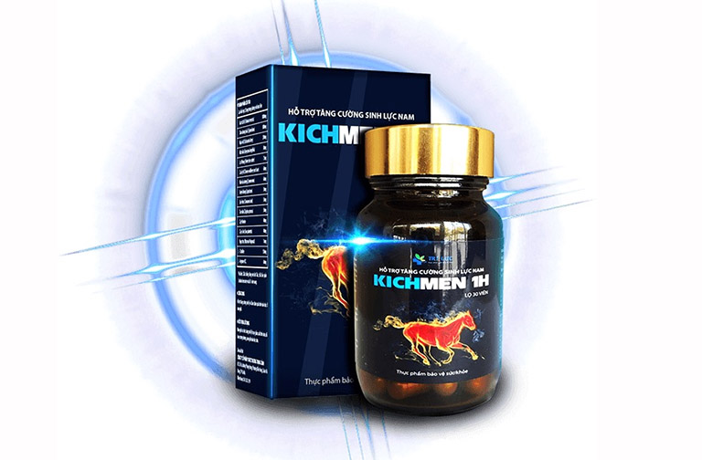 Kichmen 1h là thực phẩm chức năng hỗ trợ điều trị chứng bệnh xuất tinh sớm