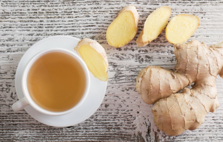 Cải thiện triệu chứng của bệnh viêm hang vị dạ dày bằng cách uống trà gừng