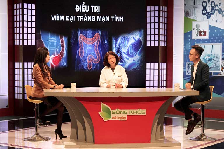 Chương trình VTV2 Sống khỏe mỗi ngày giới thiệu bài thuốc Tiêu thực Phục tràng hoàn chữa bệnh đại tràng